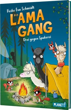Drei gegen Spukerei / Die Lama-Gang. Mit Herz & Spucke Bd.3 - Schmidt, Heike Eva