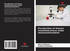Peculiarities of thymus morphostructure under immunostimulation - Zakharov, Alexei;Kashenko, Svetlana