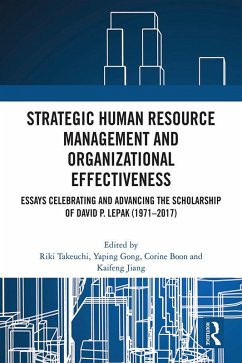 Cover Strategic Human Resource Management and Organizational Effectiveness (eBook, PDF)