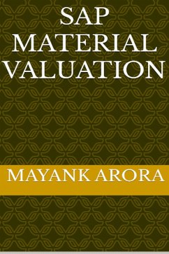 SAP Material Valuation (eBook, ePUB) - Arora, Mayank