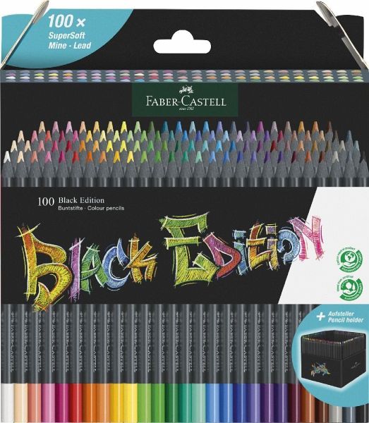 Buntstifte Black Edition 100er - Schreibwaren bei bücher.de immer portofrei