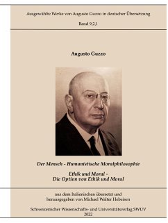 Humanistische Moralphilosophie - Guzzo, Augusto;Hebeisen, Michael Walter
