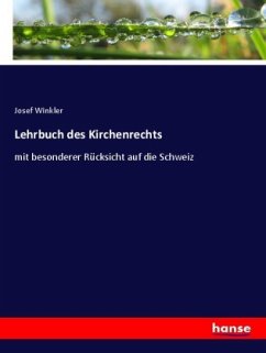 Lehrbuch des Kirchenrechts - Winkler, Josef
