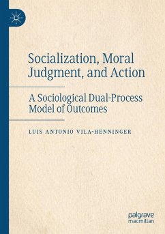Cover Socialization, Moral Judgment, and Action