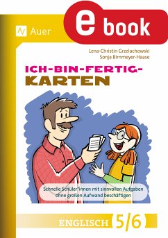 Ich-bin-fertig-Karten Englisch Klassen 5-6 (eBook, PDF) - Birnmeyer-Haase, Sonja; Grzelachowski, Lena-Christin