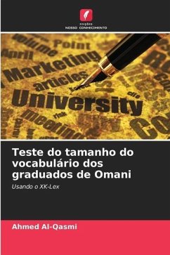 Teste do tamanho do vocabulário dos graduados de Omani - Al-Qasmi, Ahmed