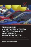 GLINKI NIKLU MI¿DZYMETALICZNEGO DO ZASTOSOWA¿ W KAROSERIACH SAMOCHODOWYCH GLINKI NIKLU MI¿DZYMETALICZNEGO DO ZASTOSOWA¿ W KAROSERIACH SAMOCHODOWYCH