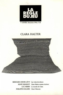 Cover La règle du jeu n°20 (eBook, ePUB)