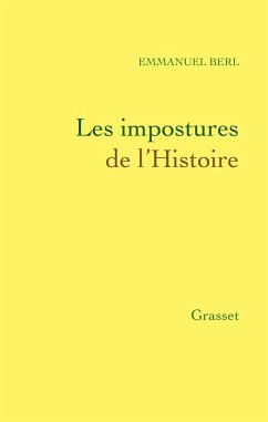 Les impostures de l'histoire (eBook, ePUB) - Berl, Emmanuel