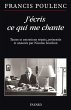 J'écris ce qui me chante (eBook, ePUB) - Bild 1