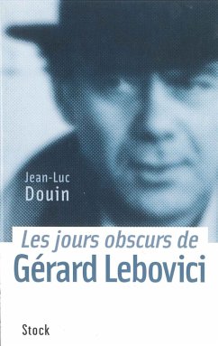 Cover Les jours obscurs de Gérard Lebovici (eBook, ePUB)