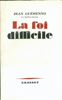 Cover La foi difficile (eBook, ePUB)