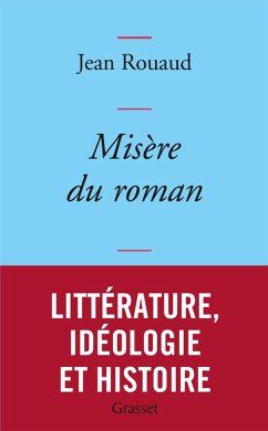 Misère du roman (eBook, ePUB) - Rouaud, Jean