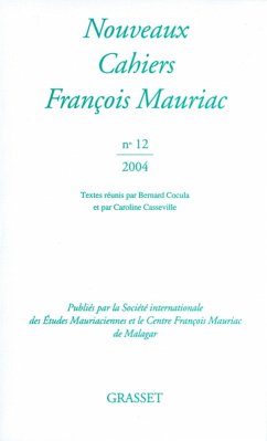 Cover Nouveaux Cahiers François Mauriac N°12 (eBook, ePUB)