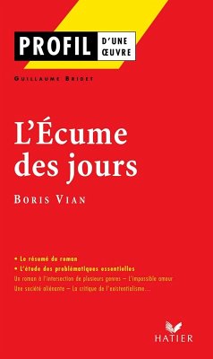 Cover Profil - Vian (Boris) : L'écume des jours (eBook, ePUB)