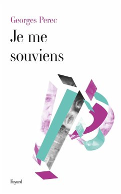 Cover Je Me Souviens (eBook, ePUB)