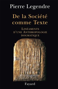 Cover De la Société comme Texte (eBook, ePUB)