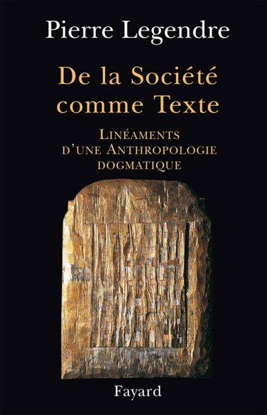 De la Société comme Texte (eBook, ePUB)