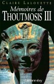 Mémoires de Thoutmosis III (eBook, ePUB)