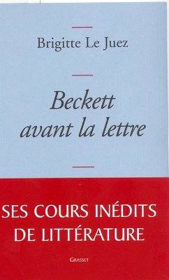 Cover Beckett avant la lettre (eBook, ePUB)
