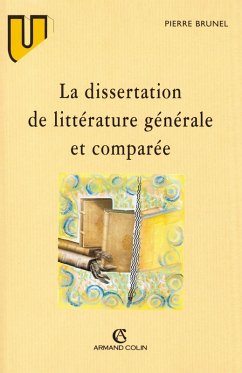 Cover La dissertation de littérature générale et comparée (eBook, ePUB)