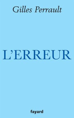 Cover L'Erreur (eBook, ePUB)