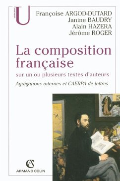 La composition française sur un ou plusieurs textes d'auteurs (eBook, ePUB) - Argod-Dutard, Françoise