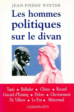 Les Hommes politiques sur le divan (eBook, ePUB) - Winter, Jean-Pierre
