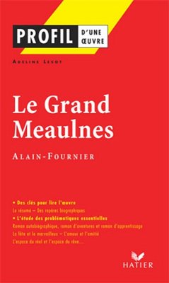 Cover Profil - Alain-Fournier : Le Grand Meaulnes (eBook, ePUB)