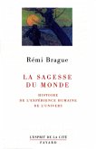 La sagesse du monde (eBook, ePUB)