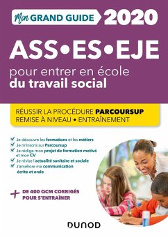 Cover Mon Grand Guide pour entrer en école du travail social - ASS, ES, EJE - 2020 (eBook, ePUB)