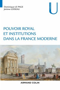 Cover Pouvoir royal et institutions dans la France moderne (eBook, ePUB)