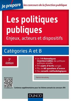 Cover Les politiques publiques - 3e éd. (eBook, ePUB)