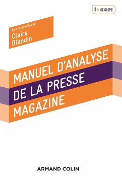 Manuel d'analyse de la presse magazine (eBook, ePUB) - Blandin, Claire