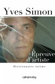 Épreuve d'artiste (eBook, ePUB)