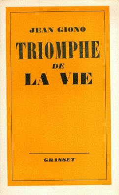 Triomphe de la vie (eBook, ePUB) - Giono, Jean