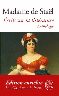Ecrits sur la littérature (eBook, ePUB) - de Staël, Madame
