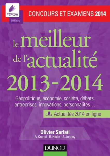 Le meilleur de l'actualité 2013-2014 - Concours et examens 2014 (eBook, ePUB)