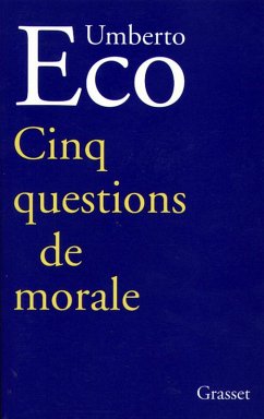 Cinq questions de morale (eBook, ePUB) - Eco, Umberto