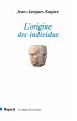 L'origine des individus (eBook, ePUB) - Bild 1