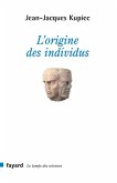 L'origine des individus (eBook, ePUB)