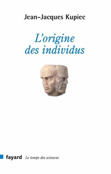 L'origine des individus (eBook, ePUB)