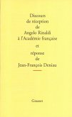 Discours de réception à l'Académie Française (eBook, ePUB)