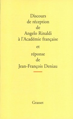 Cover Discours de réception à l'Académie Française (eBook, ePUB)