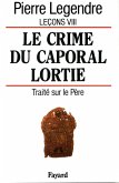 Le Crime du caporal Lortie (eBook, ePUB)