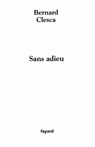 Sans adieu (eBook, ePUB) Sans adieu (eBook, ePUB)