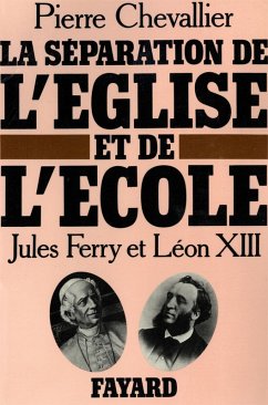 Cover La Séparation de l'Eglise et de l'Ecole (eBook, ePUB)