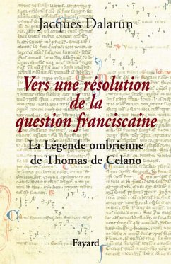 Vers une résolution de la question franciscaine (eBook, ePUB) - Dalarun, Jacques