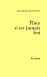 Rien n'est jamais fini (eBook, ePUB) - Bild 1