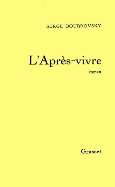 L'après-vivre (eBook, ePUB) L'après-vivre (eBook, ePUB)
